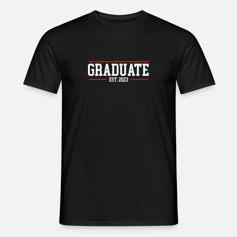 Abschluss 2023 - Männer T-Shirt - Schwarz