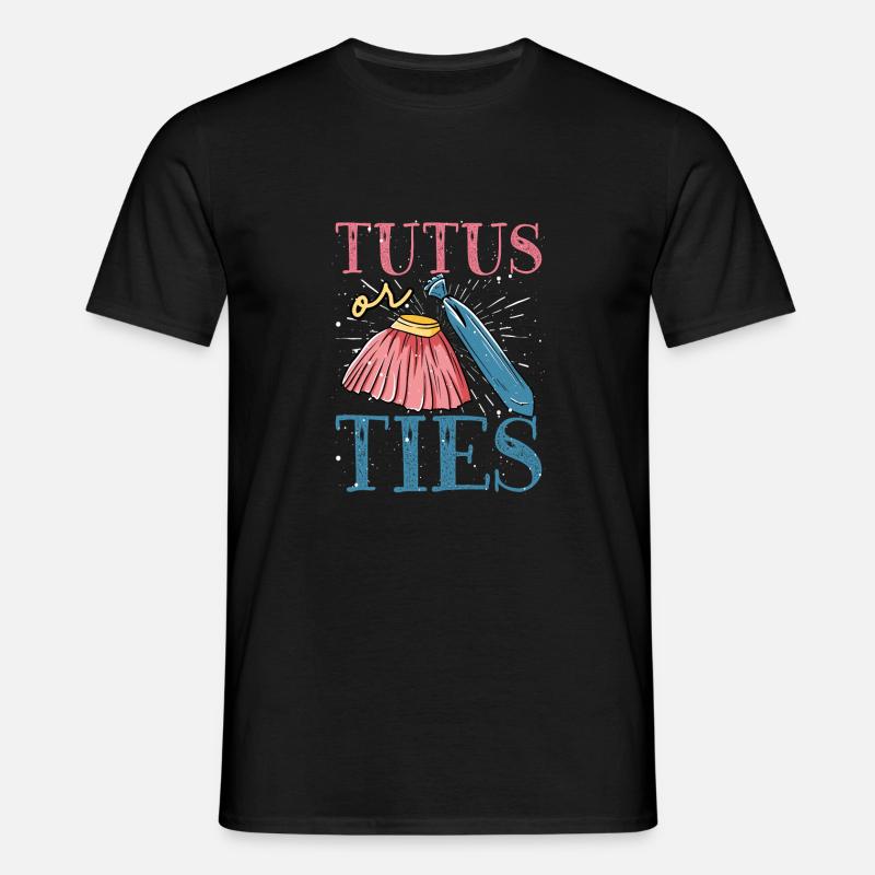 Tutus Oder Krawatten - Männer T-Shirt - Schwarz
