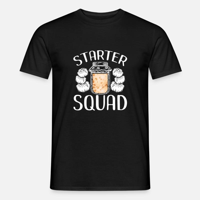 Starter Trupp - Männer T-Shirt - Schwarz