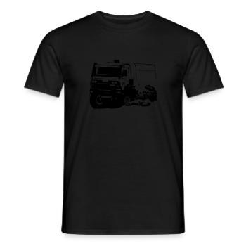 Rally Dakar - Truck Race - Men's T-Shirt - black - Front - AI Model Male 178 light (178cm)