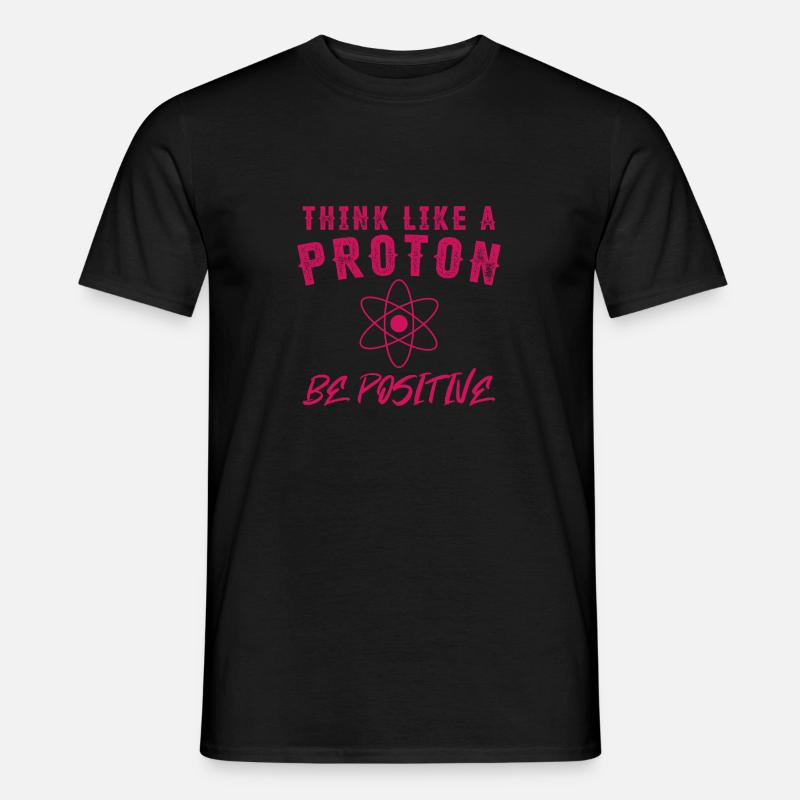 Positiv Spruch Wissenschaft Student Geschenk - Männer T-Shirt - Schwarz