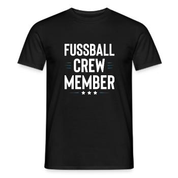 Équipe de football - T-shirt homme - noir - Devant - AI Model Male 178 light (178cm)