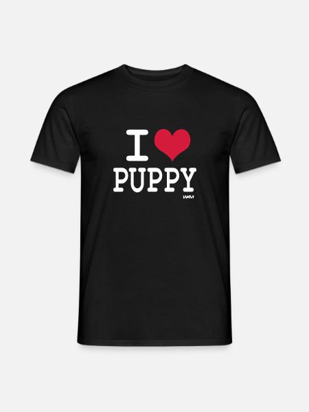puppy - Men's T-Shirt - black