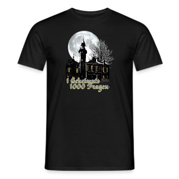 Maison D’Anubis – Pensionnat Mystérieux - T-shirt homme - noir - Devant - AI Model Male 178 light (178cm)