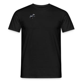 Haltère / Polygone de poids - T-shirt homme - noir - Devant - AI Model Male 178 light (178cm)