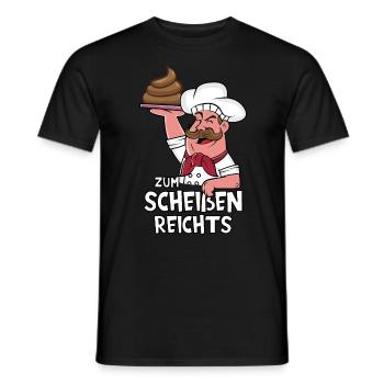 KOCH KÖCHE KOCHEN HOBBYKOCH CHEFKOCH MEISTERKOCH - Männer T-Shirt - Schwarz - Vorne - AI Model Male 178 light (178cm)