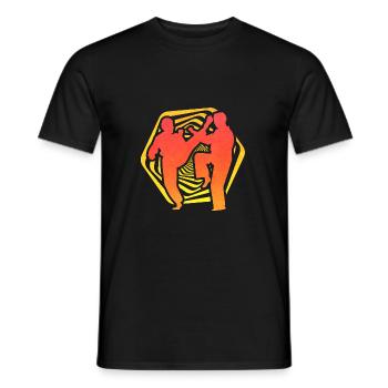 Karaté - T-shirt homme - noir - Devant - AI Model Male 178 light (178cm)