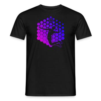 Volleyballspieler Volleyballer Herren Volley - Männer T-Shirt - Schwarz - Vorne - AI Model Male 178 light (178cm)