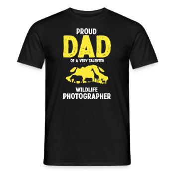 Afrikanische Familienreise Design für Afrika - Männer T-Shirt - Schwarz - Vorne - AI Model Male 178 light (178cm)