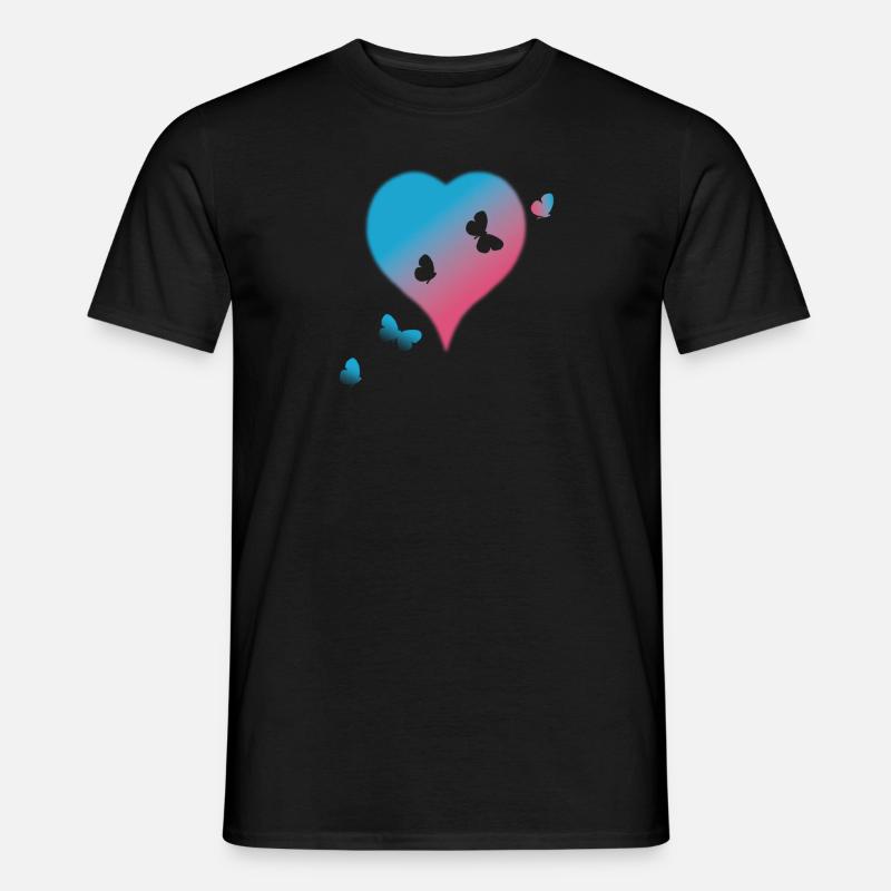 Der Flug der Psyche - Männer T-Shirt - Schwarz