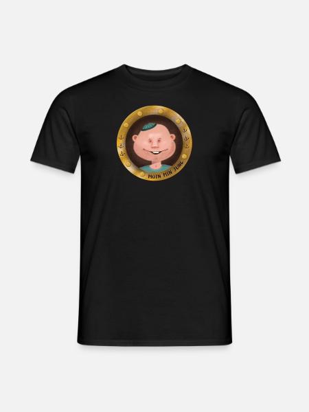 Moin Min Jung - Männer T-Shirt - Schwarz