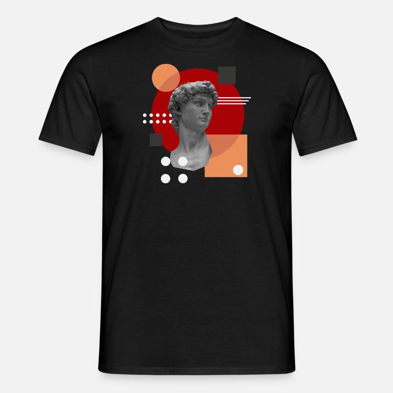 David - Männer T-Shirt - Schwarz