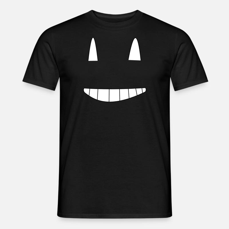 grins - Männer T-Shirt - Schwarz