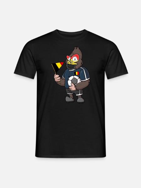 Gorille belge - T-shirt homme - noir
