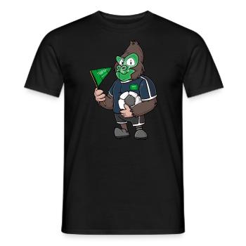 Arabian Gorilla - Men's T-Shirt - black - Front - AI Model Male 178 light (178cm)