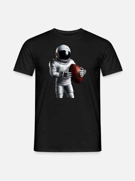 Atterrissage dans l’espace - T-shirt homme - noir
