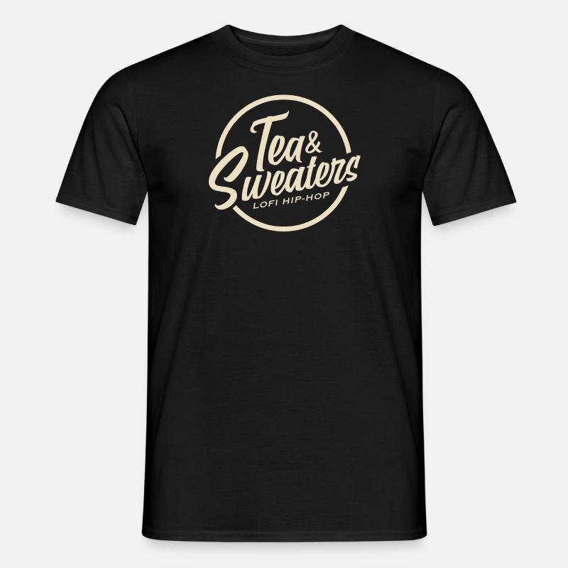 Tee und Pullover Creme Logo - Männer T-Shirt - Schwarz
