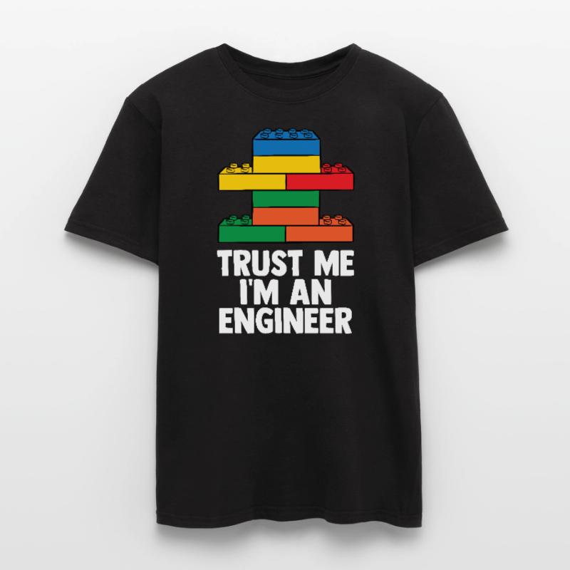 Brick Builder Brick Building Master Builder Men’s T-shirt