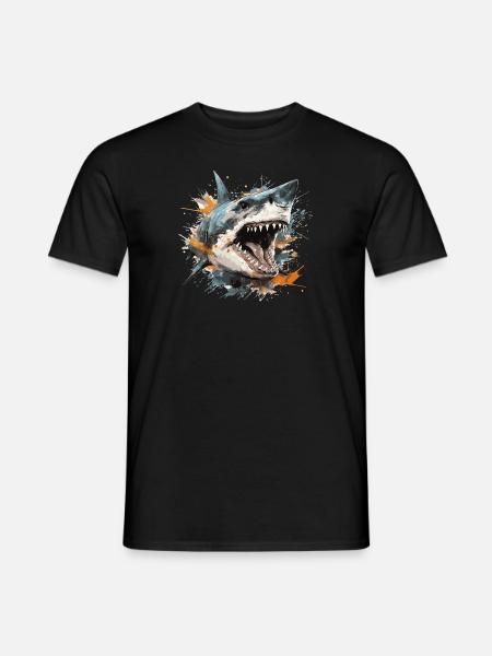 Sharkhead - Men's T-Shirt - black