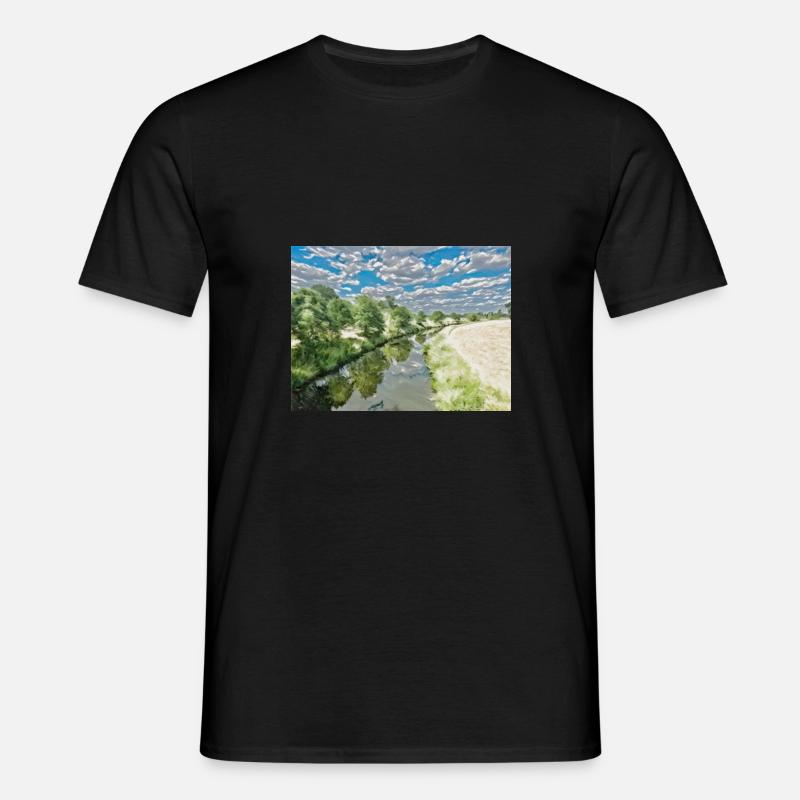 Bodeblick - Männer T-Shirt - Schwarz