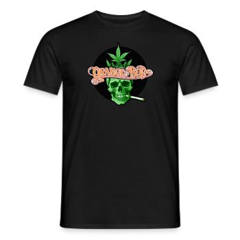 Orange BUdy - Männer T-Shirt - Schwarz - Vorne - AI Model Male 178 light (178cm)