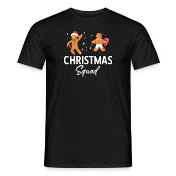 Lustige Lebkuchenmann Vintage Cookie Sprüche - Männer T-Shirt - Schwarz - Vorne - AI Model Male 178 light (178cm)
