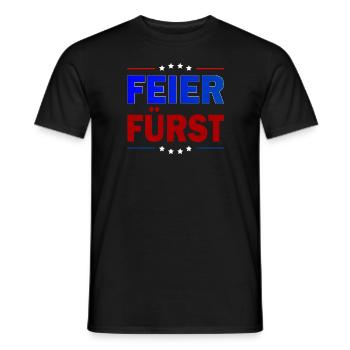 Party feiern - Männer T-Shirt - Schwarz - Vorne - AI Model Male 178 light (178cm)