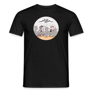 Ahrtal: Unbürokratische Hilfe - Männer T-Shirt - Schwarz - Vorne - AI Model Male 178 light (178cm)