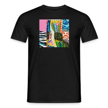 1000038773 - T-shirt homme - noir - Devant - AI Model Male 178 light (178cm)