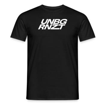 UNBGRNZT by Unlimited Apparel - Men's T-Shirt - black - Front - AI Model Male 178 light (178cm)