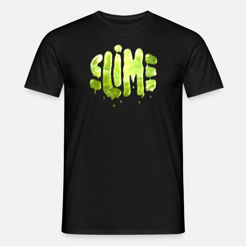 Schleim - Männer T-Shirt - Schwarz