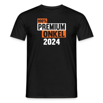 Werdender Onkel 2031 - Männer T-Shirt - Schwarz - Vorne - AI Model Male 178 light (178cm)