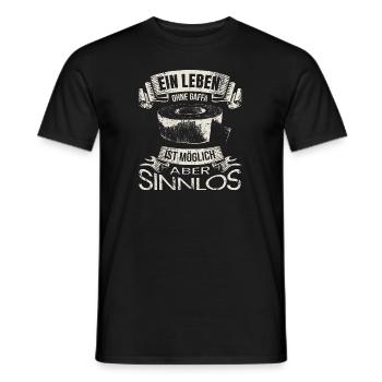 Elektriker Gaffa Geschenk - Männer T-Shirt - Schwarz - Vorne - AI Model Male 178 light (178cm)