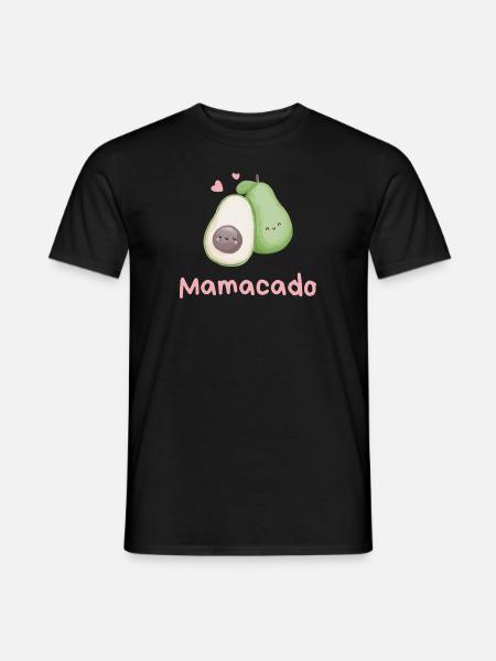 Mamacado Avocado - Men's T-Shirt - black