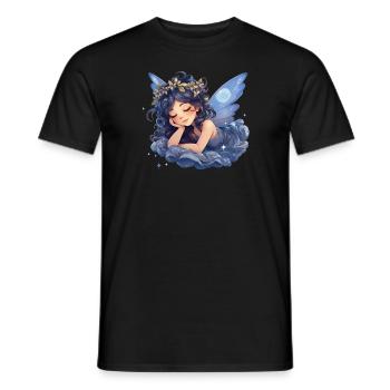 Dreaming Fairy - Men's T-Shirt - black - Front - AI Model Male 178 light (178cm)