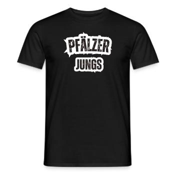 Palatinate Boys - Men's T-Shirt - black - Front - AI Model Male 178 light (178cm)