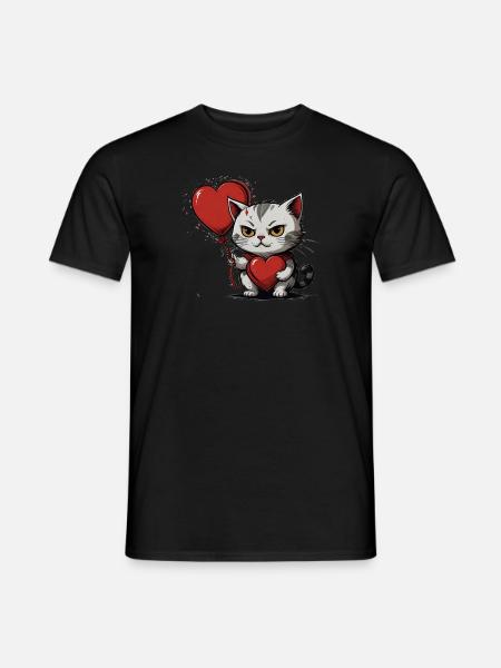 Katsan - Männer T-Shirt - Schwarz