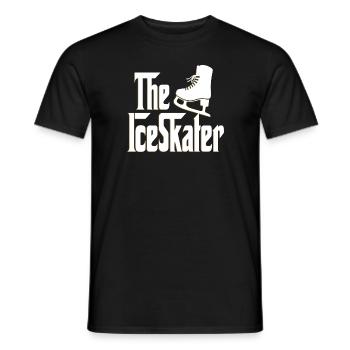 The Ice Skater Awesome Ice Skating Designs - Männer T-Shirt - Schwarz - Vorne - AI Model Male 178 light (178cm)