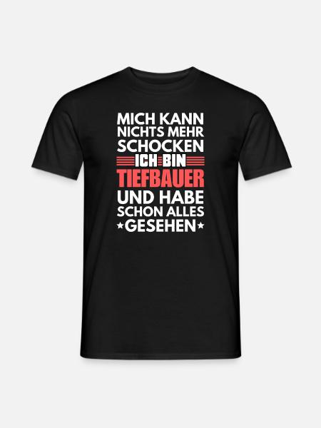 Unshockable civil engineer - Men's T-Shirt - black