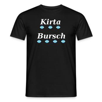 Kirtabursch, Kirchweih, Fest, Bayern - Männer T-Shirt - Schwarz - Vorne - AI Model Male 178 light (178cm)