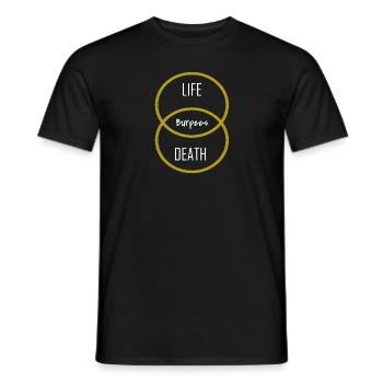 Burpee Burpees Kniebeuge Liegestütz Übung Geschenk - Männer T-Shirt - Schwarz - Vorne - AI Model Male 178 light (178cm)