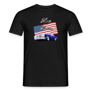 Low rider - Men's T-Shirt - black - Front - AI Model Male 178 light (178cm)