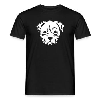 Pitbull - T-shirt homme - noir - Devant - AI Model Male 178 light (178cm)