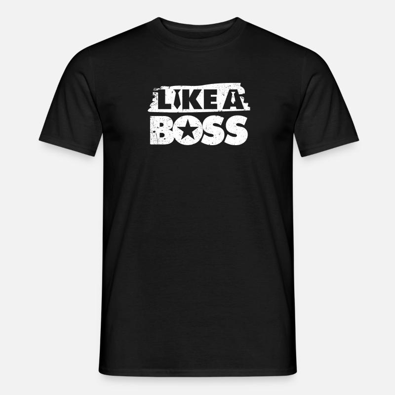 Like a Boss cool - Männer T-Shirt - Schwarz