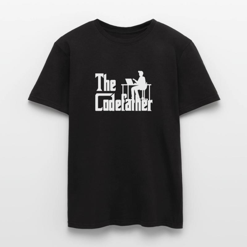 The Codefather Coding Programmer Gift Men's T-Shirt