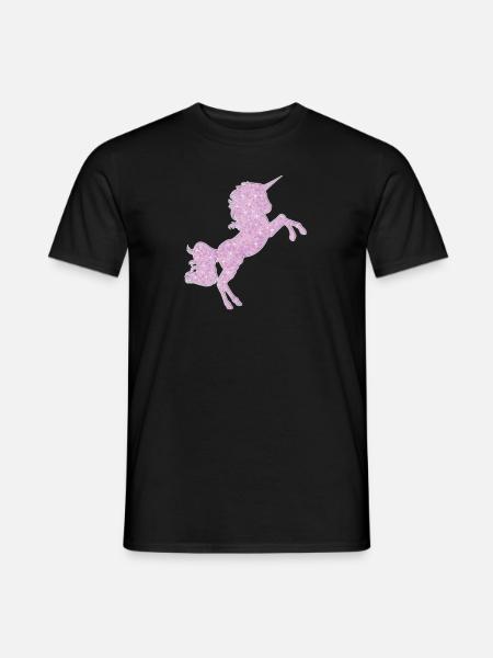 licorne - T-shirt homme - noir