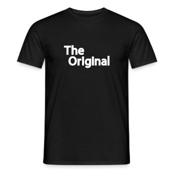 The original gift - Men's T-Shirt - black - Front - AI Model Male 178 light (178cm)