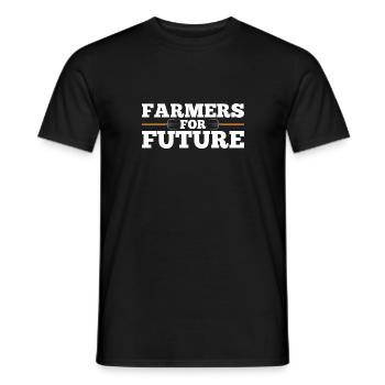 Farmers for Future Farmer Farmer Gift - T-shirt homme - noir - Devant - AI Model Male 178 light (178cm)