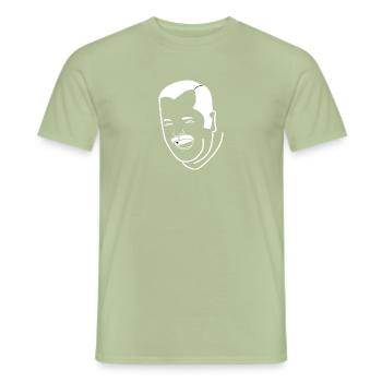 KEKW Twitch Meme black laughing Mexican - Men's T-Shirt - sage - Front - AI Model Male 178 light (178cm)