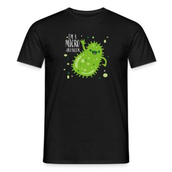 Biologie Zelle Lustig Spruch Geschenk - Männer T-Shirt - Schwarz - Vorne - AI Model Male 178 light (178cm)